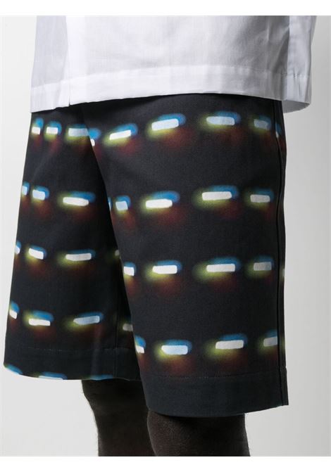 shorts con stampa Len Lye DRIES VAN NOTEN | Pantalone | PENNYSHORT2024900